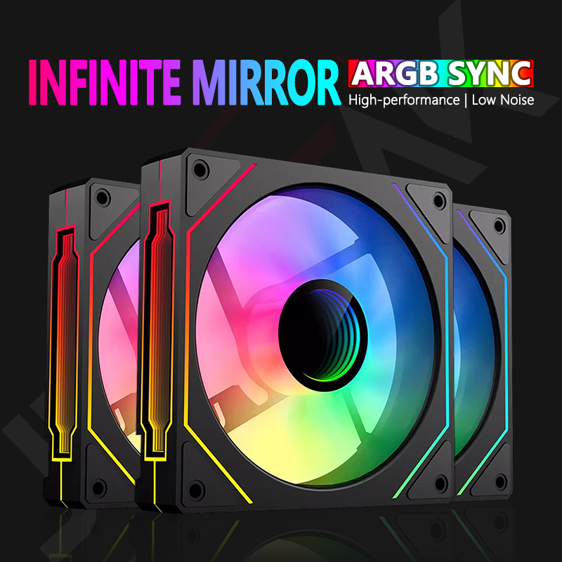 Argb Case Fan - JUMPEAK MS120 120mm Kasa Fanı 5