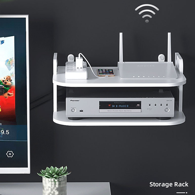 Desk Cable Organizer - Duvara Monte Edilen Router Kablo Düzenleyici