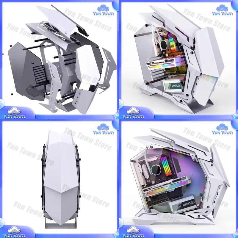 Pc Gaming Itx - Jonsbo MOD-3 Mini Beyaz RGB Orta