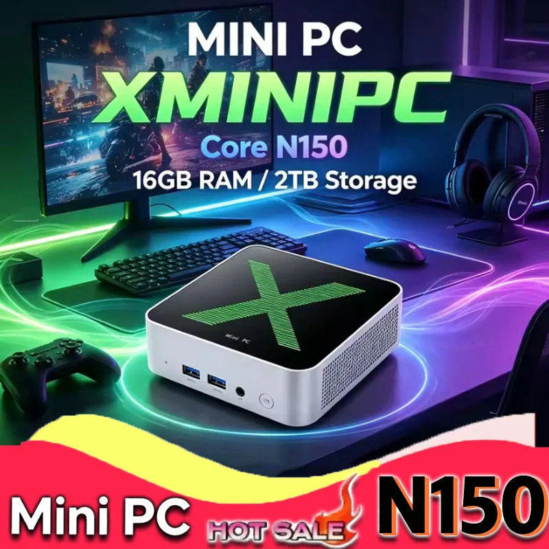 Pc Gaming Video - X Mini PC Core N150 Win11｜32GB