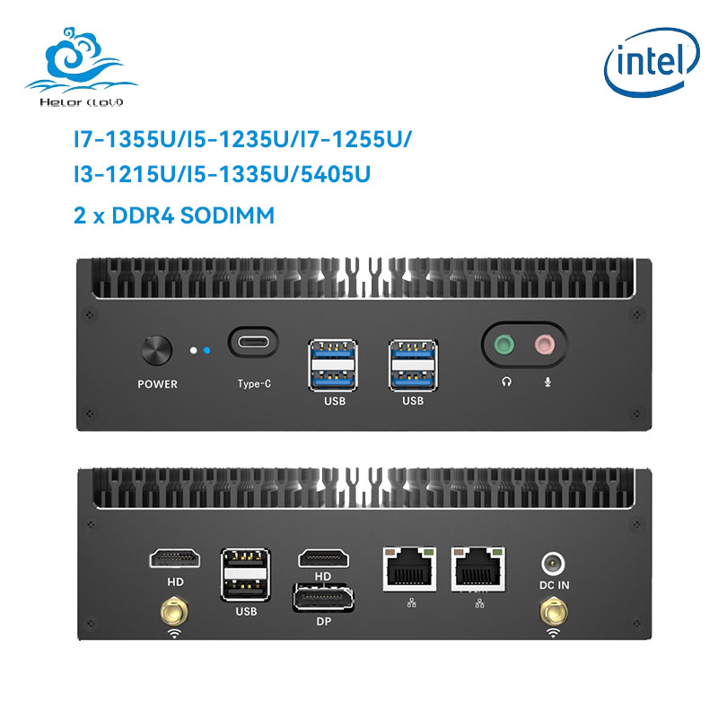 Pc Gaming On Wifi - Intel Core i5-1335U Mini Bilgisayar 2xDDR4