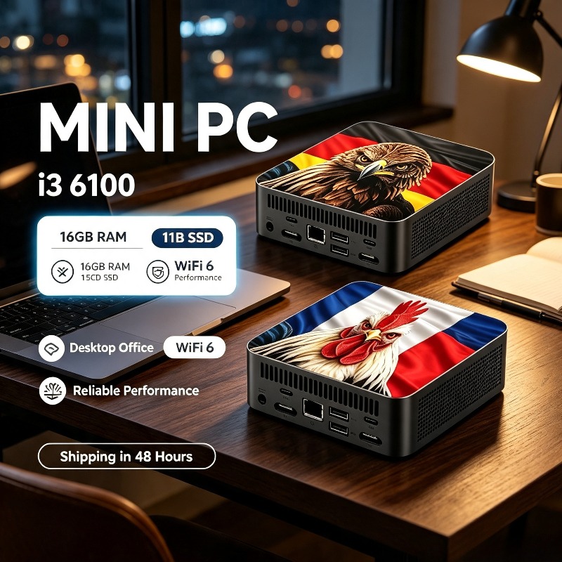 Pc Gaming I3 - 2026 Intel i3 6100 Mobil Mini