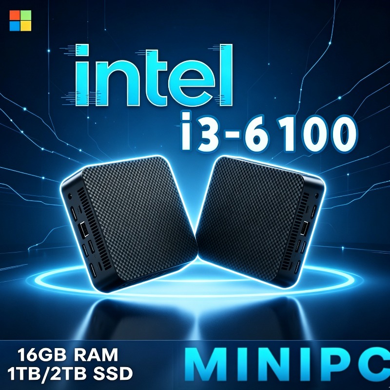 Pc Gaming I3 - 2026 Yüksek Performanslı Intel Core i3-6100