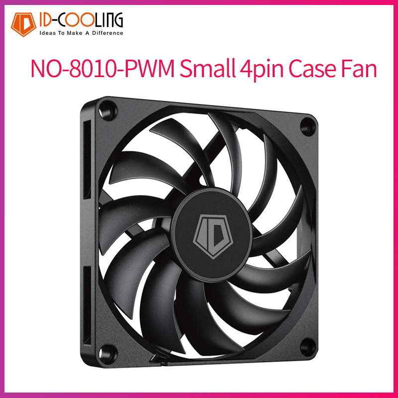 Pc Case Fan - ID-COOLING NO-8010-PWM Küçük 4pin Kasa Fanı