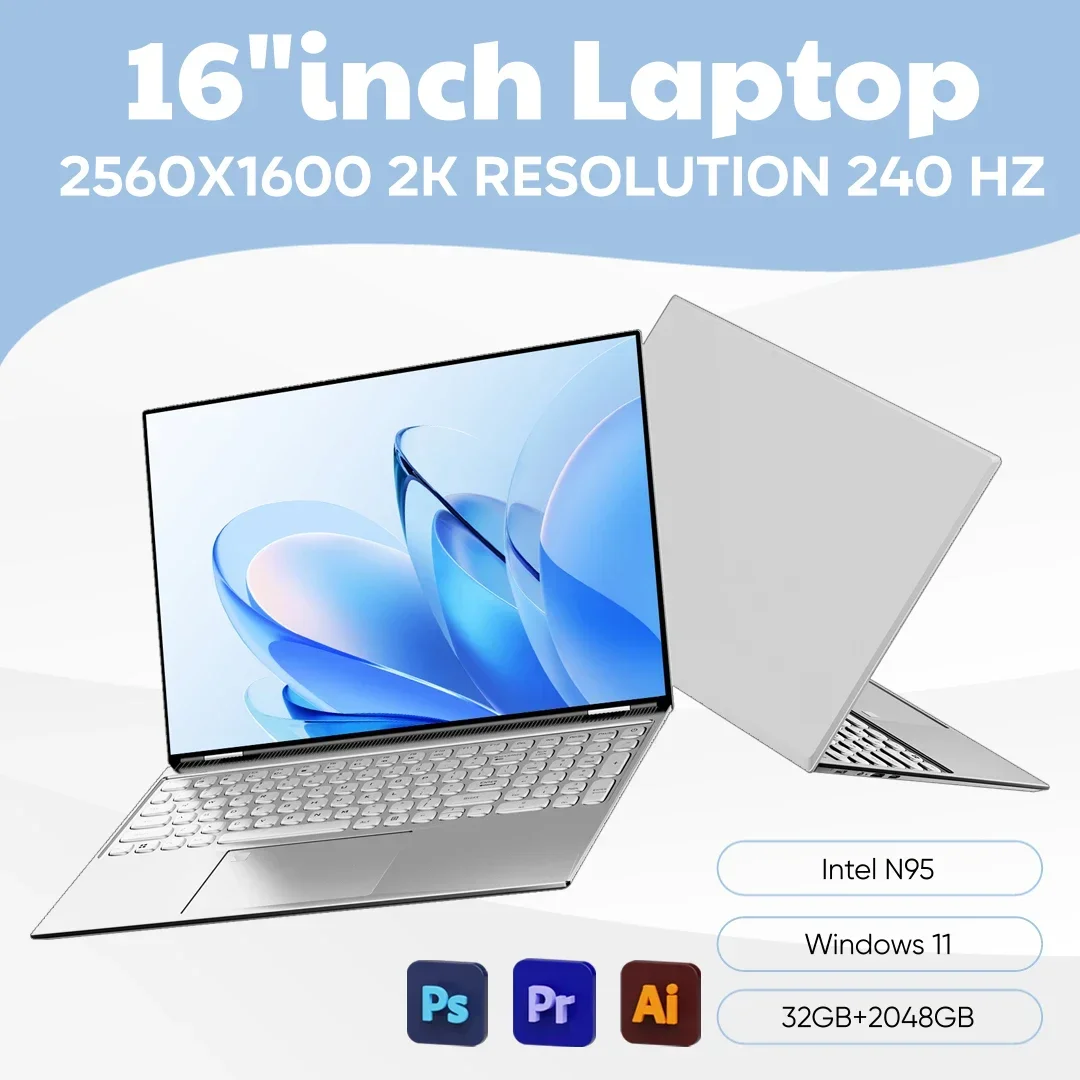 Pc Gaming Portable - Yeni Marka 16 İnç 2K Dizüstü
