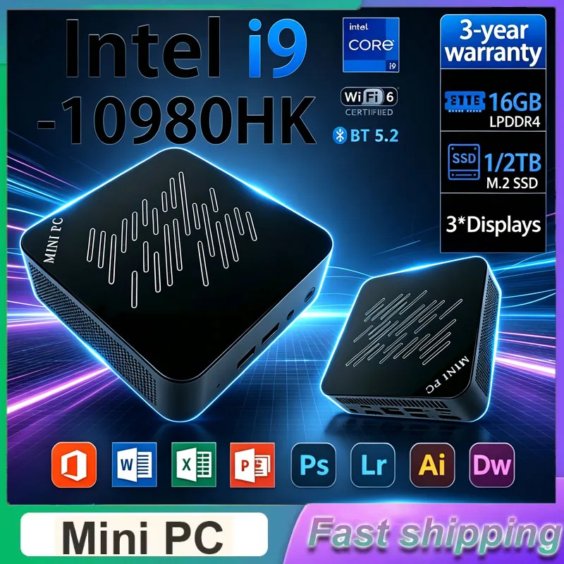 Pc Gaming I3 - 2026 Mini Oyun Bilgisayarı Intel i9-10980HK