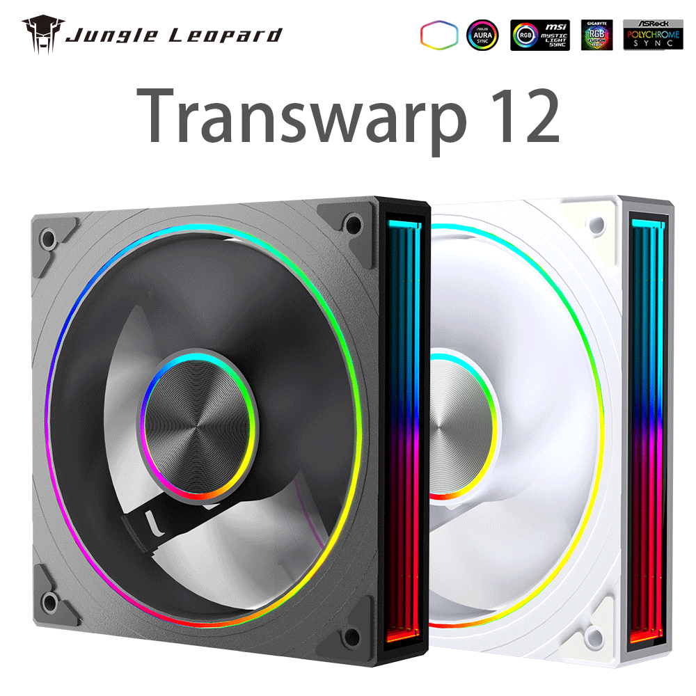 Argb Case Fan - Orman Leopar Transwarp 12 Yıldız Yüzük