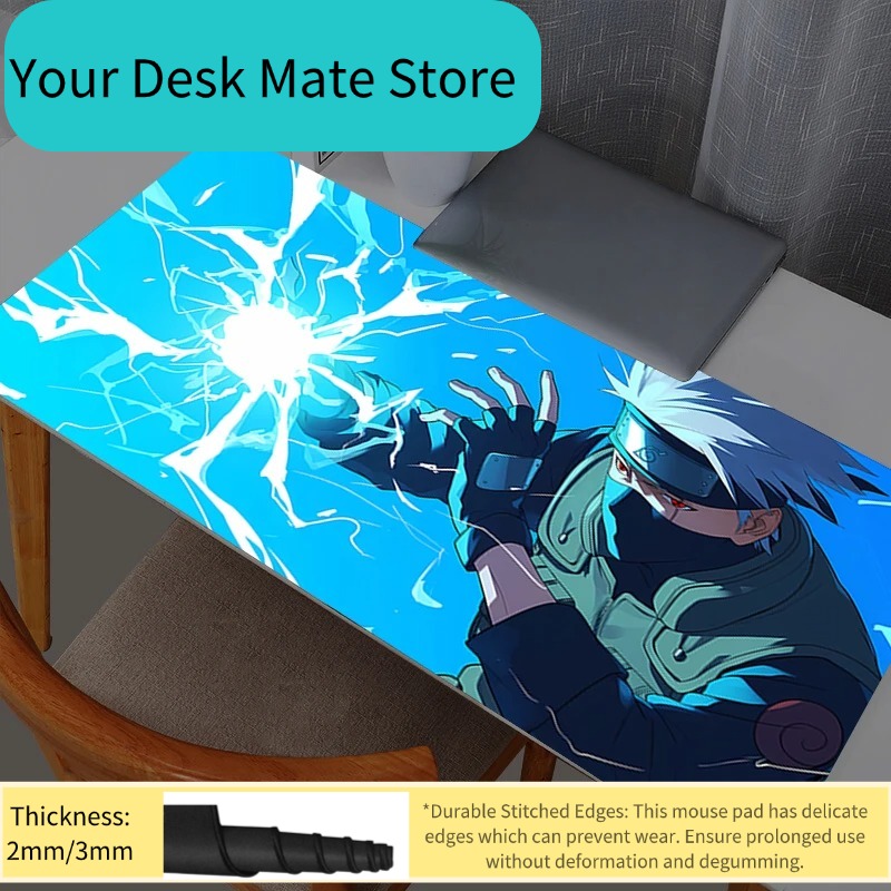 Pc Gaming Naruto - Oyuncu Mouse Pad'i Büyük Naruto Kakashi