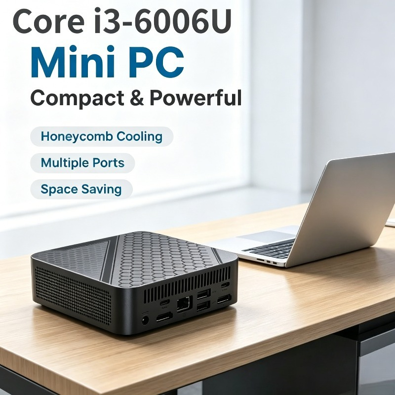 Pc Gaming I3 - Core i3-6006U Mini Bilgisayar Taşınabilir 1TB