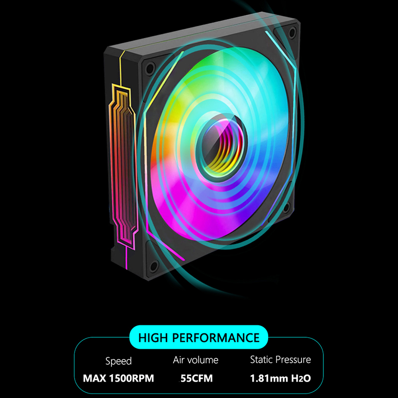 JUMPEAK MS120 120mm Kasa Fanı  - Argb Case Fan incelemesi ve fiyatı