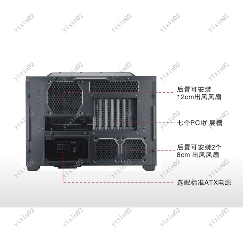 ATX Anakart Bilgisayar Kasası  - Pc Case Fan incelemesi ve fiyatı