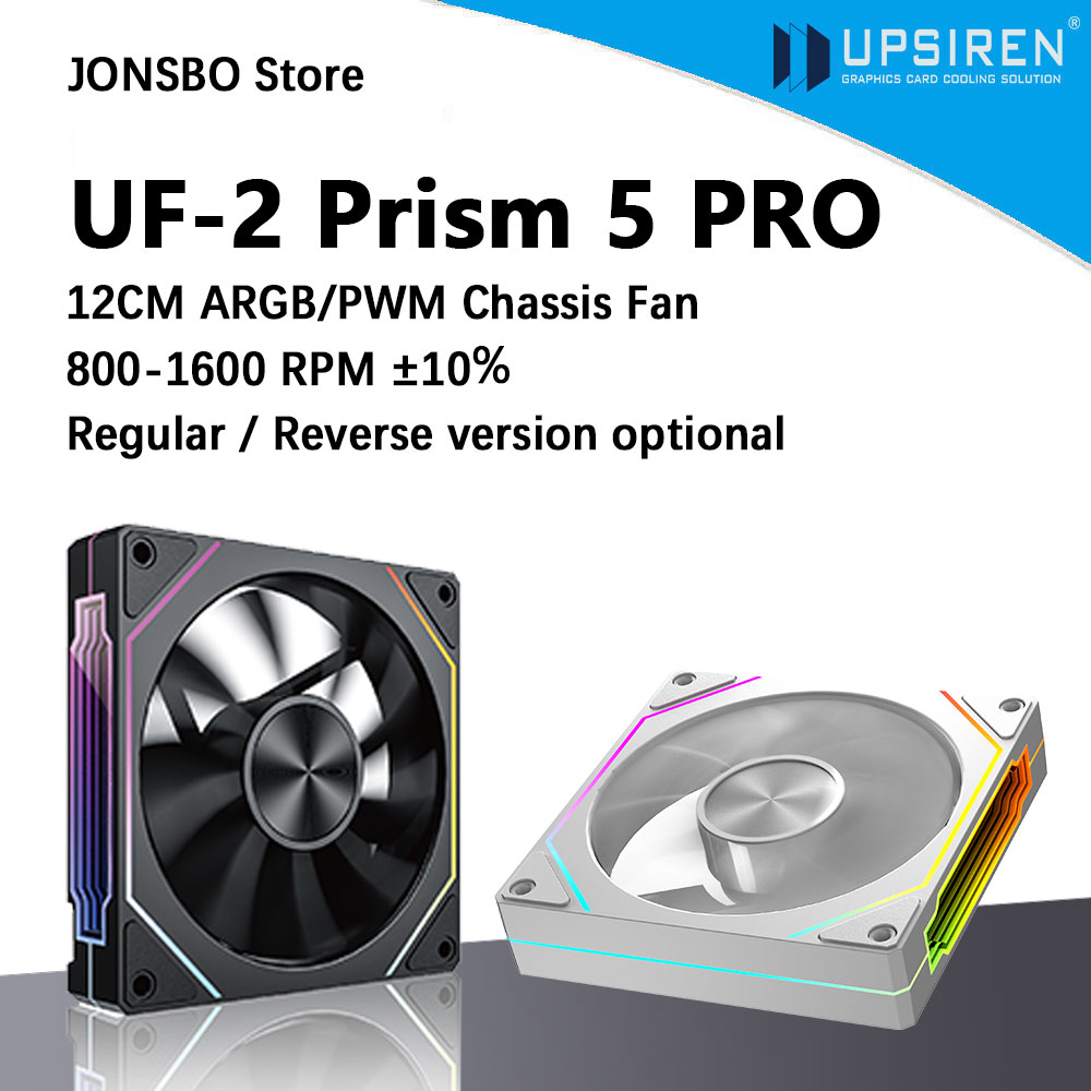 UPSIREN UF-2 PRISM 5 PRO 12 CM - Pc Case Fan incelemesi ve fiyatı