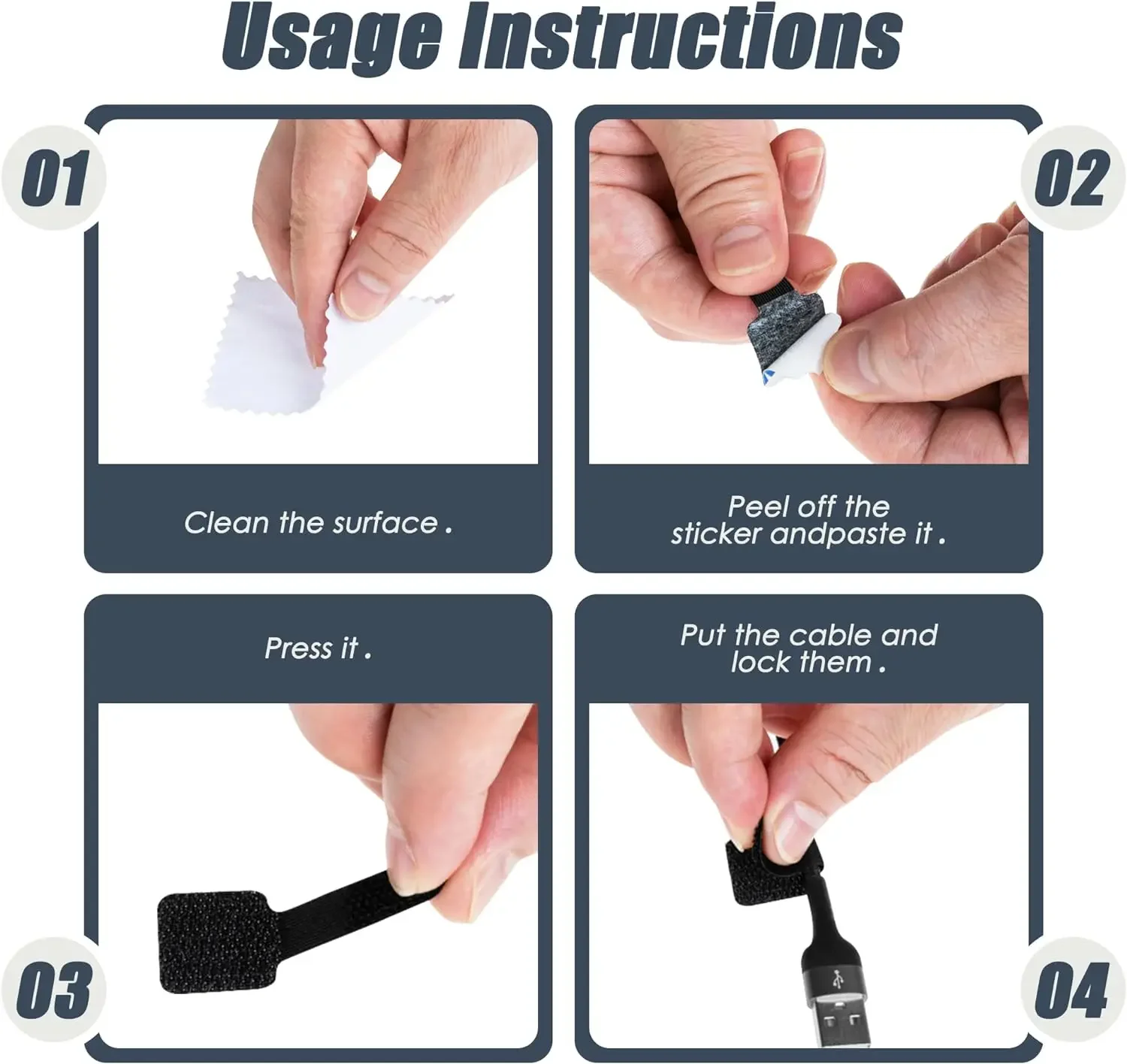 Yeni Yeniden Kullanılabilir Ka - Desk Cable Organizer incelemesi ve fiyatı