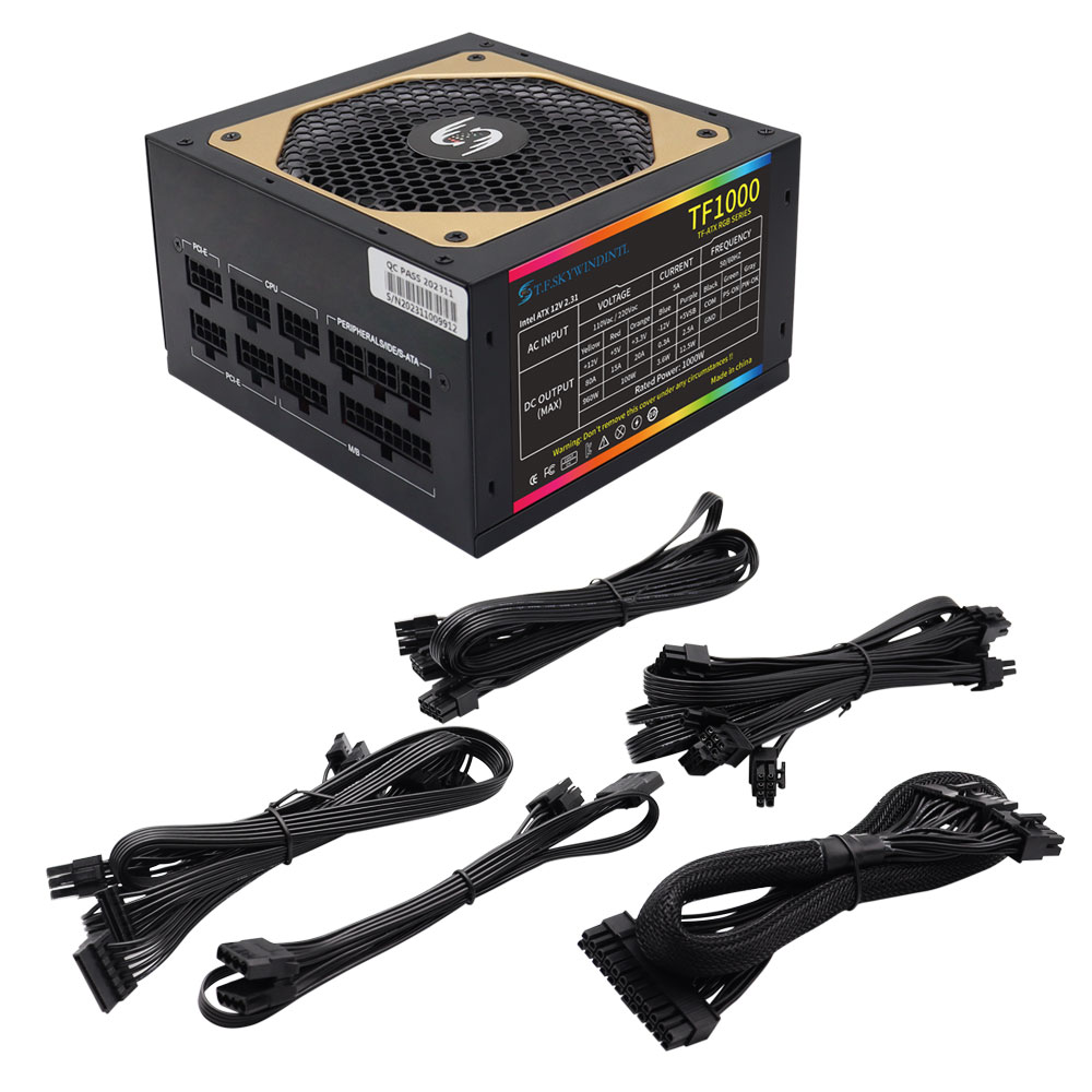 T.F.SKYWINDINTL 1000 W Rgb ATX - Pc Gaming Watt incelemesi ve fiyatı