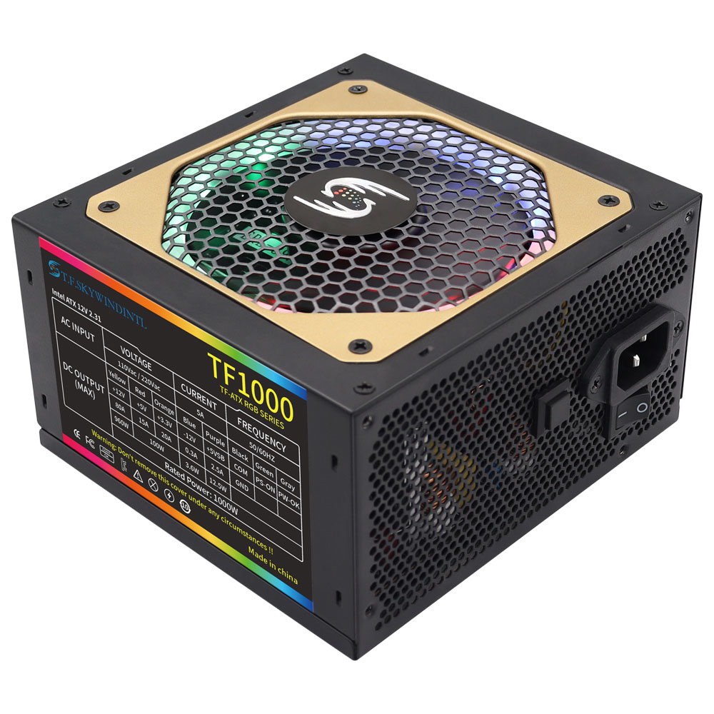 T.F.SKYWINDINTL 1000 W Rgb ATX - Pc Gaming Watt incelemesi ve fiyatı