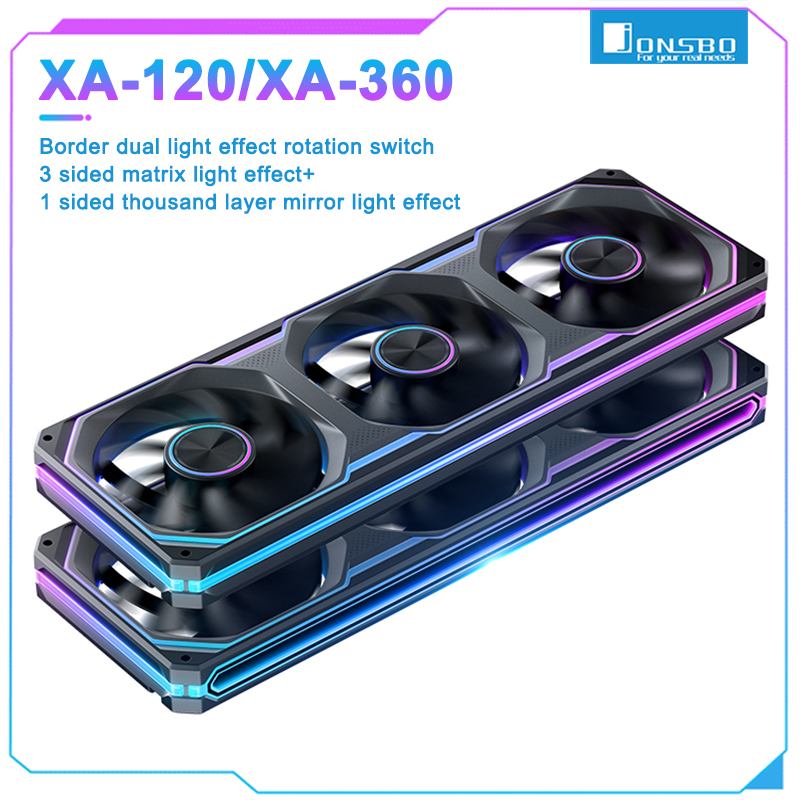 JONSBO XA-120 XA-240 XA-360 12 - Argb Case Fan incelemesi ve fiyatı
